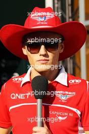 Max Chilton (GBR) Marussia F1 Team. 06.09.2014. Formula 1 World Championship, Rd 13, Italian Grand Prix, Monza, Italy, Qualifying Day.