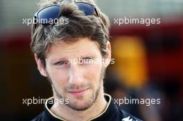 Romain Grosjean (FRA) Lotus F1 Team. 07.09.2014. Formula 1 World Championship, Rd 13, Italian Grand Prix, Monza, Italy, Race Day.