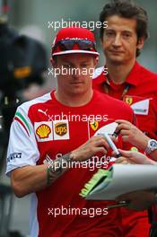 Kimi Raikkonen (FIN) Ferrari. 03.10.2014. Formula 1 World Championship, Rd 15, Japanese Grand Prix, Suzuka, Japan, Practice Day.
