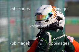 Kamui Kobayashi (JPN) Caterham crashed out of FP2. 03.10.2014. Formula 1 World Championship, Rd 15, Japanese Grand Prix, Suzuka, Japan, Practice Day.