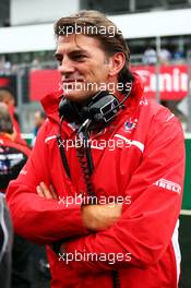 Graeme Lowdon (GBR) Marussia F1 Team Chief Executive Officer on the grid. 05.10.2014. Formula 1 World Championship, Rd 15, Japanese Grand Prix, Suzuka, Japan, Race Day.