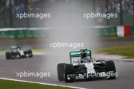 Nico Rosberg (GER) Mercedes AMG F1 W05. 05.10.2014. Formula 1 World Championship, Rd 15, Japanese Grand Prix, Suzuka, Japan, Race Day.