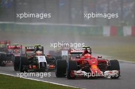 Kimi Raikkonen (FIN) Ferrari F14-T. 05.10.2014. Formula 1 World Championship, Rd 15, Japanese Grand Prix, Suzuka, Japan, Race Day.