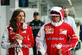 Kimi Raikkonen (FIN) Ferrari. 05.10.2014. Formula 1 World Championship, Rd 15, Japanese Grand Prix, Suzuka, Japan, Race Day.