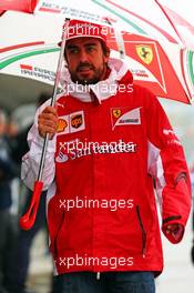 Fernando Alonso (ESP) Ferrari. 05.10.2014. Formula 1 World Championship, Rd 15, Japanese Grand Prix, Suzuka, Japan, Race Day.