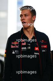 Daniil Kvyat (RUS) Scuderia Toro Rosso. 10.10.2014. Formula 1 World Championship, Rd 16, Russian Grand Prix, Sochi Autodrom, Sochi, Russia, Practice Day.