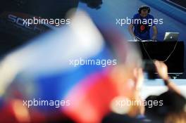 A concert in the Fanzone. 10.10.2014. Formula 1 World Championship, Rd 16, Russian Grand Prix, Sochi Autodrom, Sochi, Russia, Practice Day.