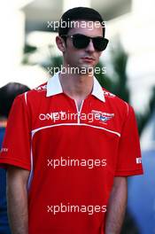 Alexander Rossi (USA) Marussia F1 Team Reserve Driver. 10.10.2014. Formula 1 World Championship, Rd 16, Russian Grand Prix, Sochi Autodrom, Sochi, Russia, Practice Day.