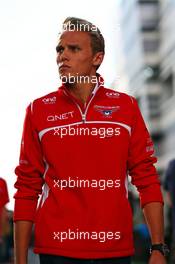 Max Chilton (GBR) Marussia F1 Team. 10.10.2014. Formula 1 World Championship, Rd 16, Russian Grand Prix, Sochi Autodrom, Sochi, Russia, Practice Day.