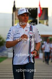 Valtteri Bottas (FIN) Williams. 10.10.2014. Formula 1 World Championship, Rd 16, Russian Grand Prix, Sochi Autodrom, Sochi, Russia, Practice Day.