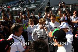 Nico Rosberg (GER) Mercedes AMG F1 W05. 12.10.2014. Formula 1 World Championship, Rd 16, Russian Grand Prix, Sochi Autodrom, Sochi, Russia, Race Day.