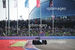 Kevin Magnussen (DEN) McLaren MP4-29. 12.10.2014. Formula 1 World Championship, Rd 16, Russian Grand Prix, Sochi Autodrom, Sochi, Russia, Race Day.