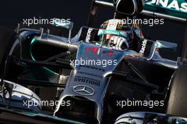 Lewis Hamilton (GBR) Mercedes AMG F1 W05. 12.10.2014. Formula 1 World Championship, Rd 16, Russian Grand Prix, Sochi Autodrom, Sochi, Russia, Race Day.