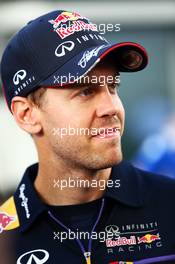 Sebastian Vettel (GER) Red Bull Racing. 11.10.2014. Formula 1 World Championship, Rd 16, Russian Grand Prix, Sochi Autodrom, Sochi, Russia, Qualifying Day.