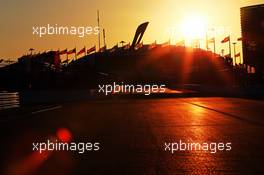 The circuit as the sun sets. 09.10.2014. Formula 1 World Championship, Rd 16, Russian Grand Prix, Sochi Autodrom, Sochi, Russia, Preparation Day.