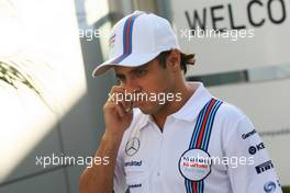 Felipe Massa (BRA) Williams. 09.10.2014. Formula 1 World Championship, Rd 16, Russian Grand Prix, Sochi Autodrom, Sochi, Russia, Preparation Day.