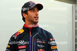 Daniel Ricciardo (AUS) Red Bull Racing. 09.10.2014. Formula 1 World Championship, Rd 16, Russian Grand Prix, Sochi Autodrom, Sochi, Russia, Preparation Day.