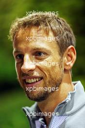 Jenson Button (GBR) McLaren. 18.09.2014. Formula 1 World Championship, Rd 14, Singapore Grand Prix, Singapore, Singapore, Preparation Day.