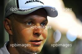 Kevin Magnussen (DEN) McLaren. 18.09.2014. Formula 1 World Championship, Rd 14, Singapore Grand Prix, Singapore, Singapore, Preparation Day.