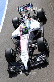 Felipe Massa (BRA) Williams FW36. 08.07.2014. Formula One Testing, Silverstone, England, Tuesday.