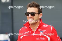 Jules Bianchi (FRA) Marussia F1 Team. 08.07.2014. Formula One Testing, Silverstone, England, Tuesday.
