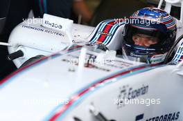 Valtteri Bottas (FIN) Williams FW36. 09.07.2014. Formula One Testing, Silverstone, England, Wednesday.