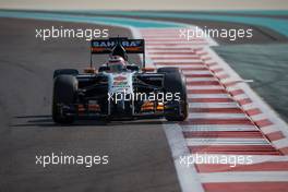 Nico Hulkenberg (GER) Sahara Force India F1 VJM07. 21.11.2014. Formula 1 World Championship, Rd 19, Abu Dhabi Grand Prix, Yas Marina Circuit, Abu Dhabi, Practice Day.