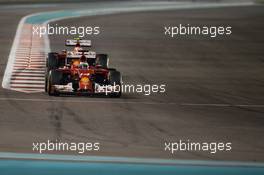 Fernando Alonso (ESP) Ferrari F14-T. 23.11.2014. Formula 1 World Championship, Rd 19, Abu Dhabi Grand Prix, Yas Marina Circuit, Abu Dhabi, Race Day.