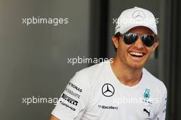 Nico Rosberg (GER) Mercedes AMG F1. 23.11.2014. Formula 1 World Championship, Rd 19, Abu Dhabi Grand Prix, Yas Marina Circuit, Abu Dhabi, Race Day.
