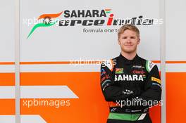 Spike Goddard (AUS) Sahara Force India F1 Team Test Driver. 25.11.2014. Formula 1 Testing, Day One, Yas Marina Circuit, Abu Dhabi, Tuesday.