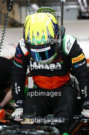 Spike Goddard (AUS) Sahara Force India F1 VJM07 Test Driver. 26.11.2014. Formula 1 Testing, Day Two, Yas Marina Circuit, Abu Dhabi, Wednesday.