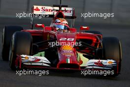 Raffaele Marciello (ITA) Ferrari Academy Driver  26.11.2014. Formula 1 Testing, Day Two, Yas Marina Circuit, Abu Dhabi, Wednesday.