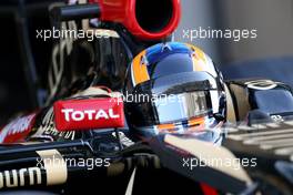 Alex Lynn (GBR), Lotus F1 Team  26.11.2014. Formula 1 Testing, Day Two, Yas Marina Circuit, Abu Dhabi, Wednesday.