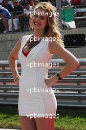Grid girl. 02.11.2014. Formula 1 World Championship, Rd 17, United States Grand Prix, Austin, Texas, USA, Race Day.