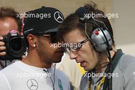 Lewis Hamilton (GBR) Mercedes AMG F1 on the grid. 02.11.2014. Formula 1 World Championship, Rd 17, United States Grand Prix, Austin, Texas, USA, Race Day.