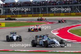 Felipe Massa (BRA) Williams FW36. 02.11.2014. Formula 1 World Championship, Rd 17, United States Grand Prix, Austin, Texas, USA, Race Day.