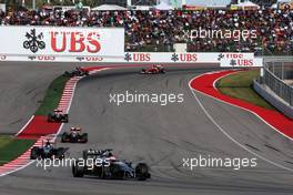 Jenson Button (GBR) McLaren MP4-29. 02.11.2014. Formula 1 World Championship, Rd 17, United States Grand Prix, Austin, Texas, USA, Race Day.