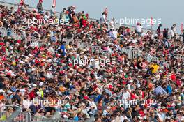 Fans. 02.11.2014. Formula 1 World Championship, Rd 17, United States Grand Prix, Austin, Texas, USA, Race Day.
