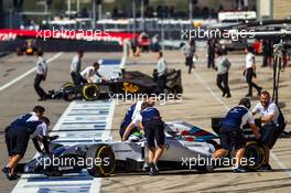 Felipe Massa (BRA) Williams FW36 in the pits. 01.11.2014. Formula 1 World Championship, Rd 17, United States Grand Prix, Austin, Texas, USA, Qualifying Day.