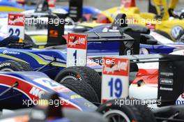 parc ferme 21.06.2014. FIA F3 European Championship 2014, Round 5, Qualifying 2, Spa-Francorchamps