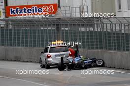 Felipe Guimaraes (BRA) Double R Racing Dallara F312 – Mercedes 29.06.2014. FIA F3 European Championship 2014, Round 6, Race 2, Norisring, Nürnberg, Germany