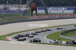 Start Race 2 03.08.2014. FIA F3 European Championship 2014, Round 8, Race 2, Red Bull Ring, Spielberg, Austria