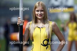 Gridgirl 03.08.2014. FIA F3 European Championship 2014, Round 8, Race 2, Red Bull Ring, Spielberg, Austria