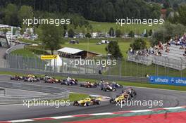 Start Race 3 03.08.2014. FIA F3 European Championship 2014, Round 8, Race 3, Red Bull Ring, Spielberg, Austria