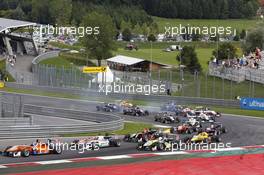 Start Race 3 03.08.2014. FIA F3 European Championship 2014, Round 8, Race 3, Red Bull Ring, Spielberg, Austria
