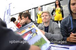 autograph session, Richard Goddard (GBR) THREEBOND with T-SPORT Dallara F312 NBE 16.08.2014. FIA F3 European Championship 2014, Round 9, Qualifying 2/3, Nürburgring, Nürburg