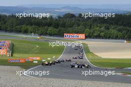 Max Verstappen (NED) VAN AMERSFOORT RACING Dallara F312 Volkswagen 17.08.2014. FIA F3 European Championship 2014, Round 9, Race 2, Nürburgring, Nürburg