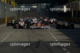 Start of the Race 16.11.2014. Formula Three Macau Grand Prix, Macau, China