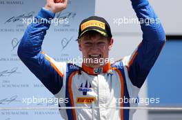 Race 2, Johnny Cecotto Jr. (VEN) Trident, race winner 22.06.2014. GP2 Series, Rd 4, Spielberg, Austria, Sunday.