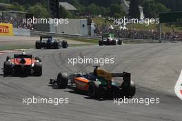 Race 2, Daniel Abt (GER) Hilmer Motorsport 22.06.2014. GP2 Series, Rd 4, Spielberg, Austria, Sunday.